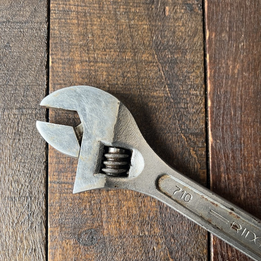Ridgid Ridgid Ridge Tool Co. 710 Adjustable Wrench 10 Inch Gear Up