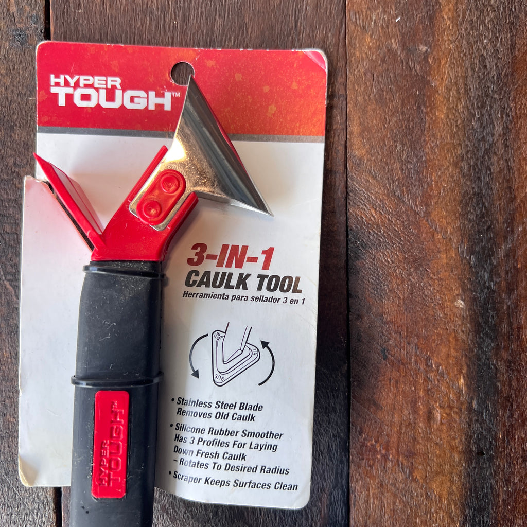 Other Hypertough 3 in 1 Caulk Tool Silicone Remover Scraper CT31N1 Gear Up