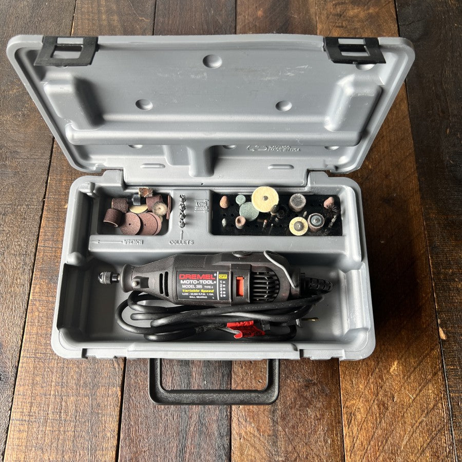 Other Dremel 3000 Series Rotary Tool Gray Hard Case Only Gear Up