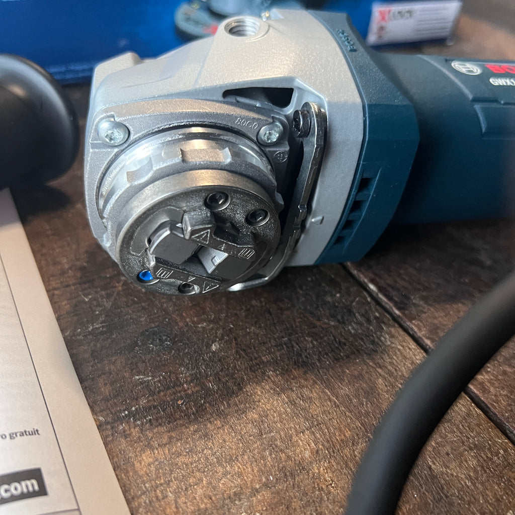 Bosch Bosch GWX10-45PE 4-1/2 in. X-LOCK Angle Grinder Gear Up