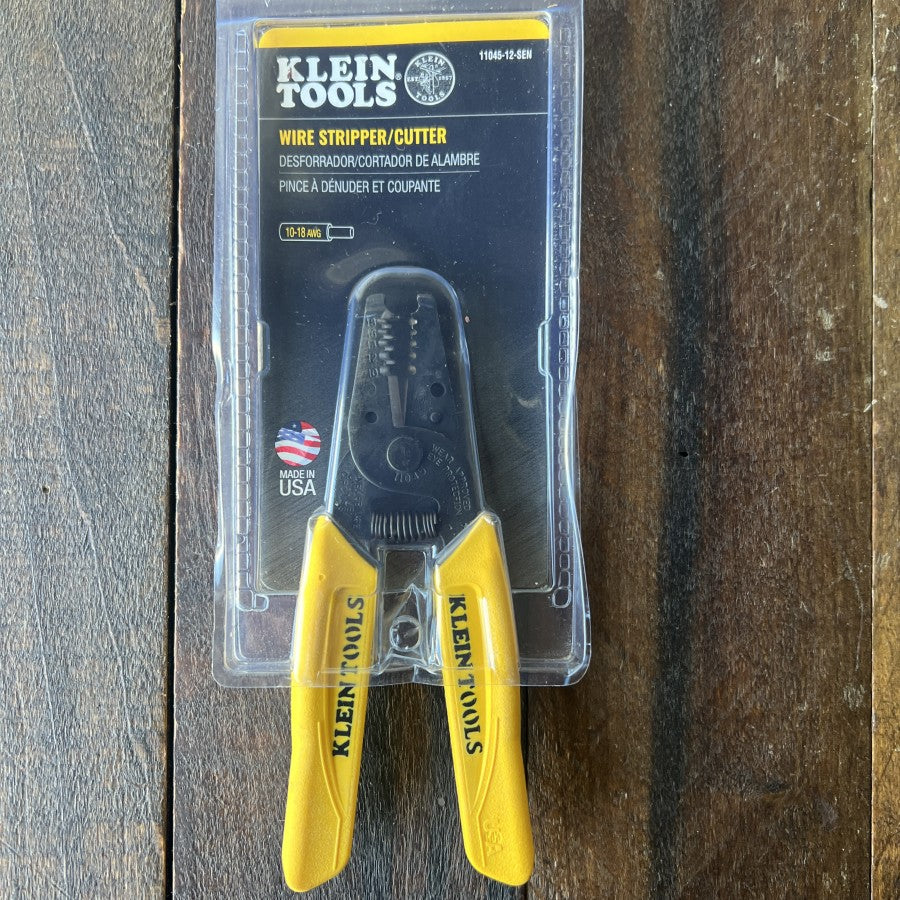 Klein Tools 1104512SEN Wire Stripper Cutter 1018 AWG (USA)