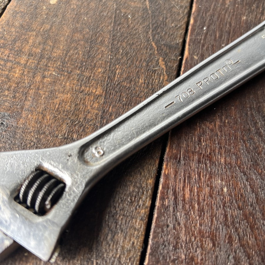 Proto Proto 708 6 Inch Adjustable Wrench (USA) Gear Up