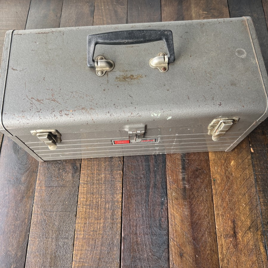 Craftsman Sears Craftsman Vintage Metal Toolbox Gear Up