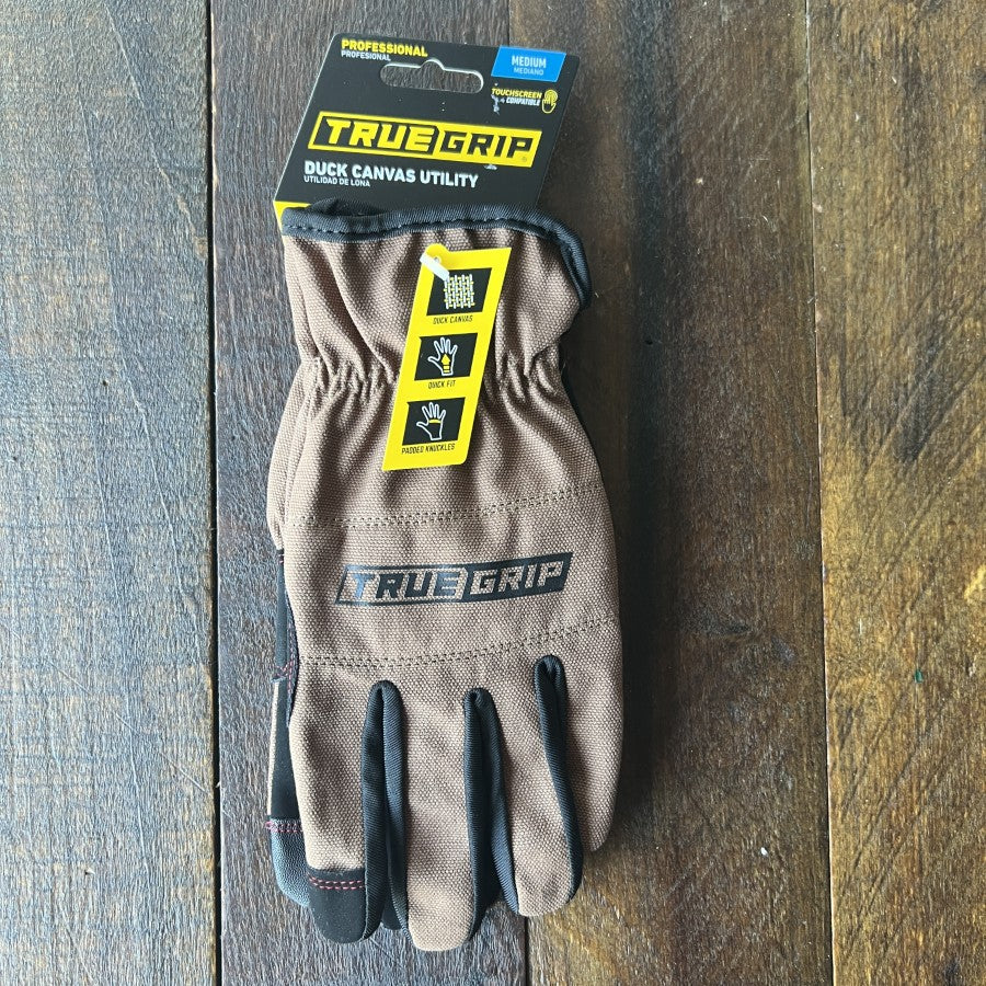 Other TRUE GRIP Duck Canvas Utility Gloves Medium Gear Up
