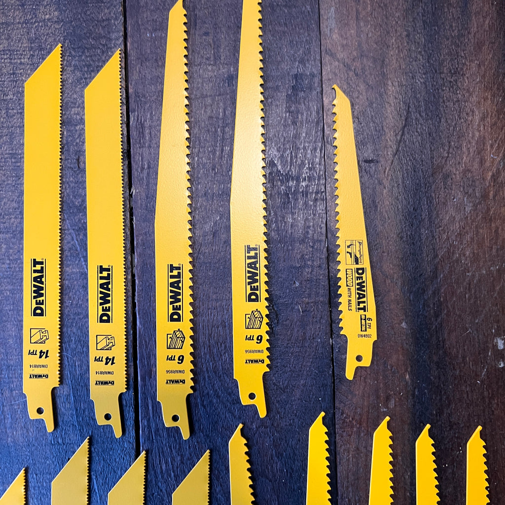 DeWalt DeWalt Reciprocating Saw Blade Set 18 Piece Gear Up