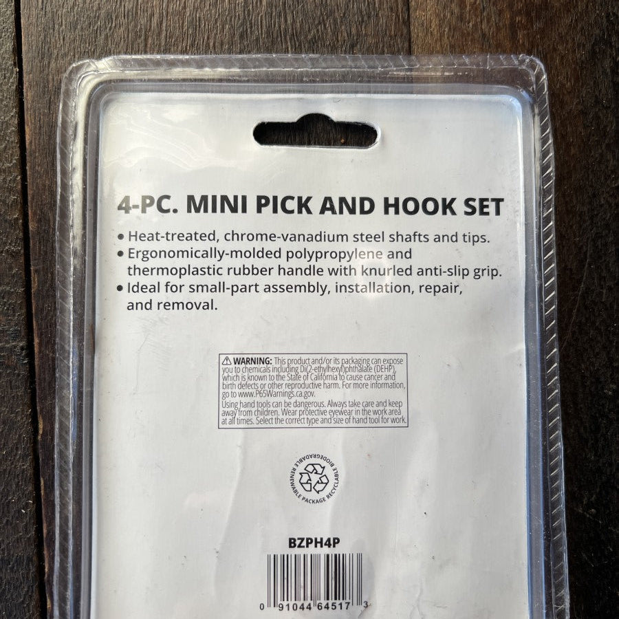 Other Cal-Hawk 4 Piece Mini Pick and Hook Set Gear Up