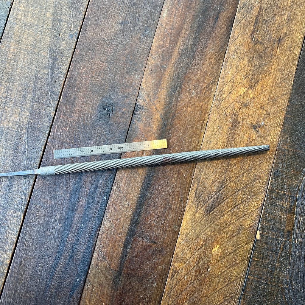 Unknown Disston Porter 12 Inch Round Bastard File (USA) Gear Up