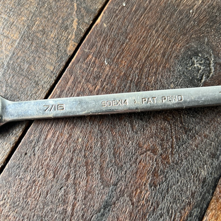 Snap on Snap on SOEX14 7/16 Inch Combination Wrench (USA) Gear Up
