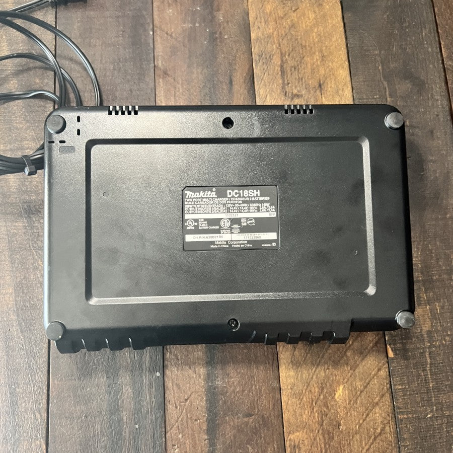 Makita DC18SH 18V LXT Dual Port Battery Charger
