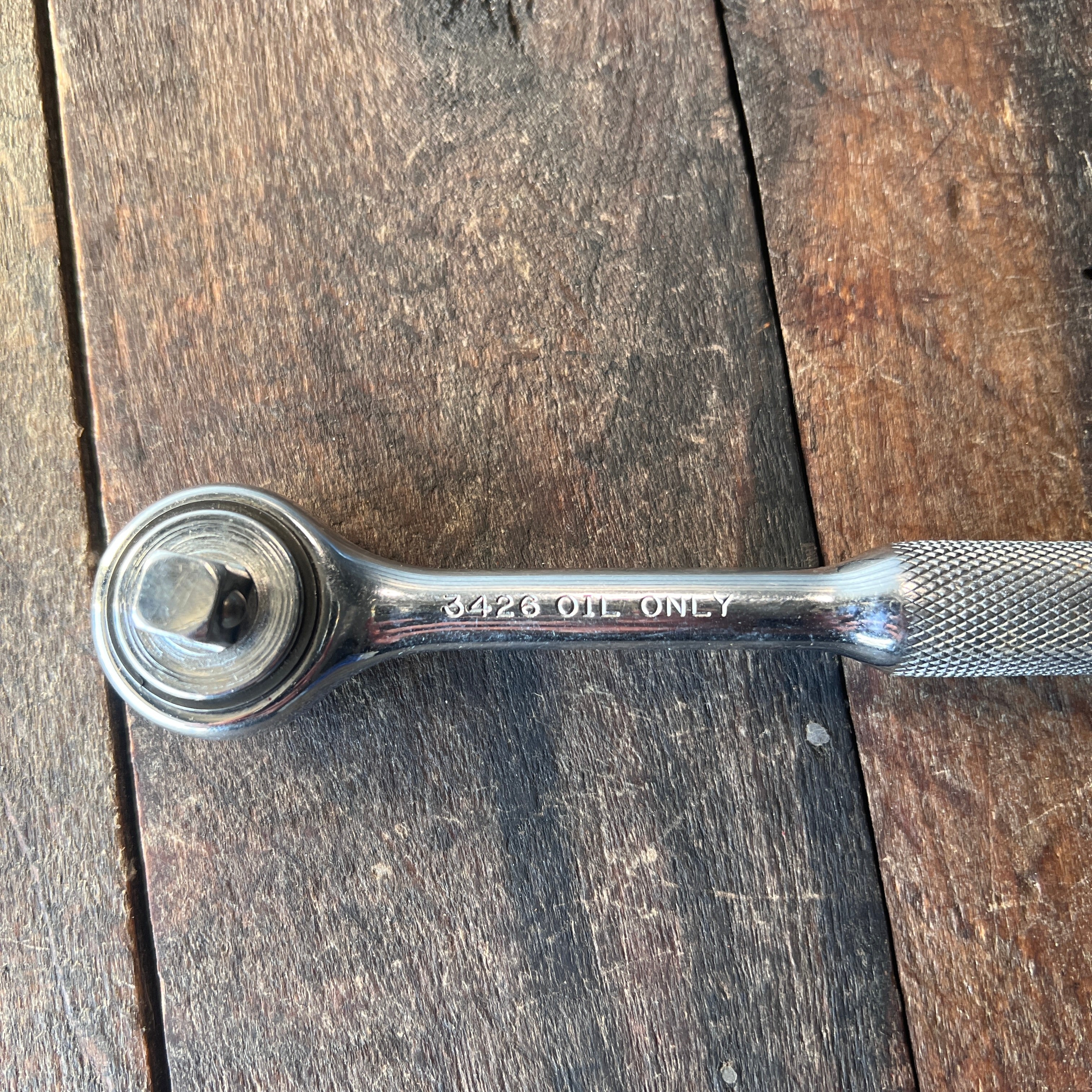 Wright Vintage Wright Tools 3426 3/8-Inch Ratchet Wrench (USA) Gear Up