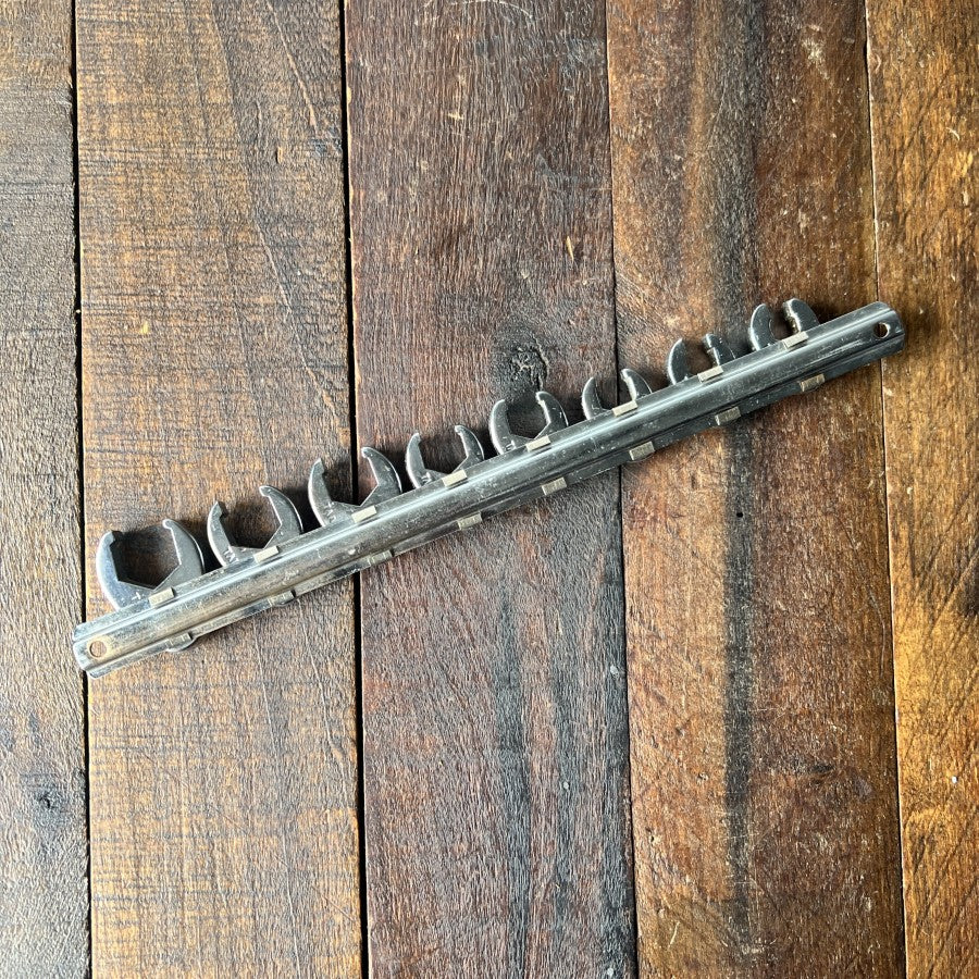 Unknown 8-Piece 3/8-Inch Drive SAE Crowfoot Wrench Set Gear Up
