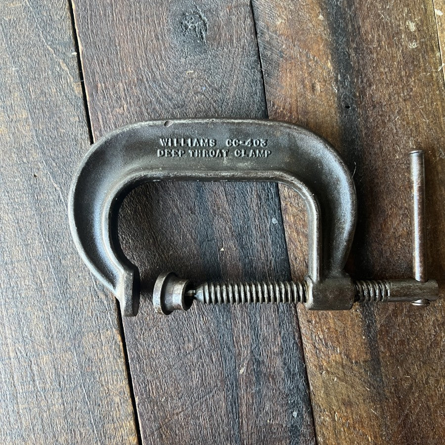 Vintage Williams GG-403 Deep Throat Clamp (USA)