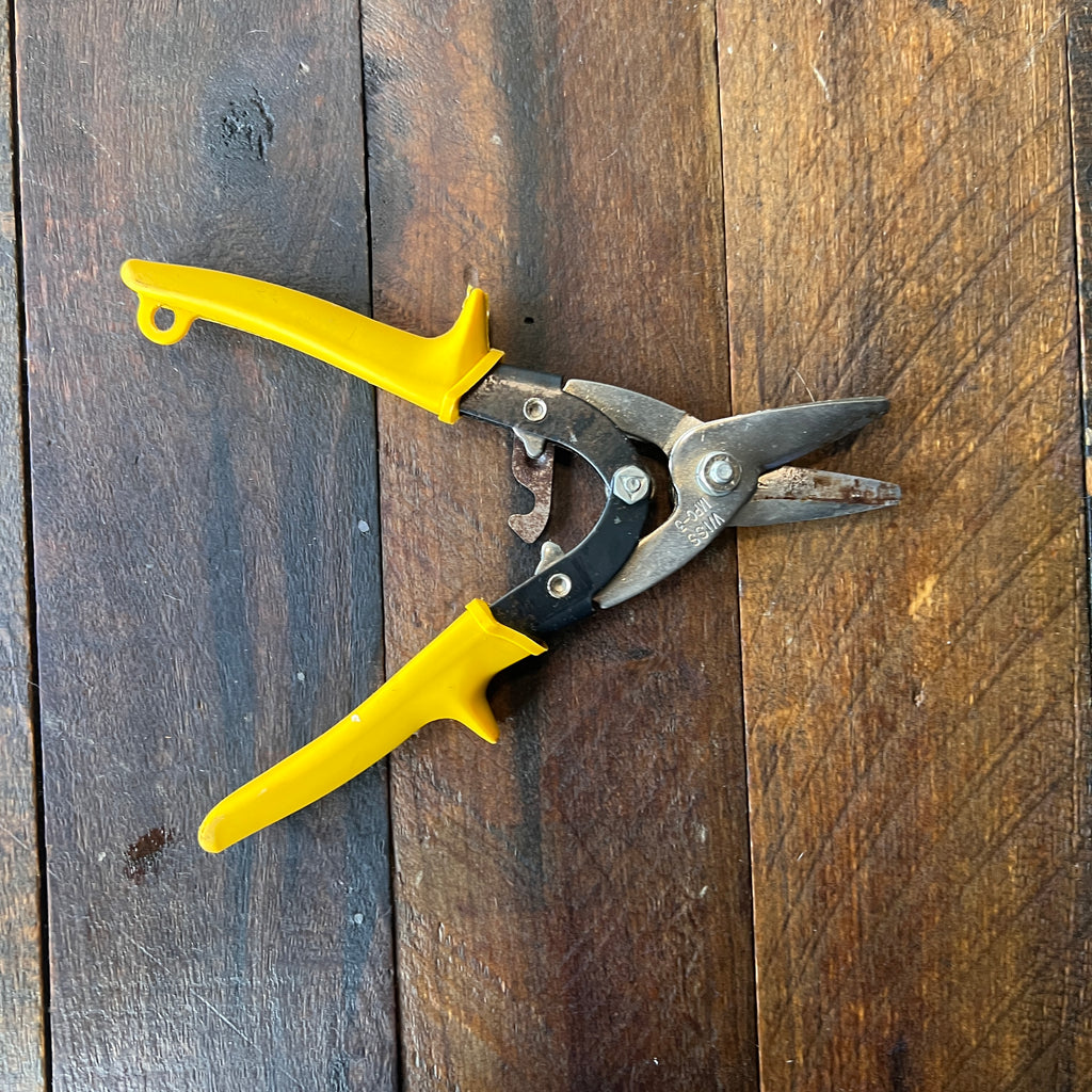 Wiss Wiss MPS-3 Straight Cut Snips with Leather Holster (USA) Gear Up