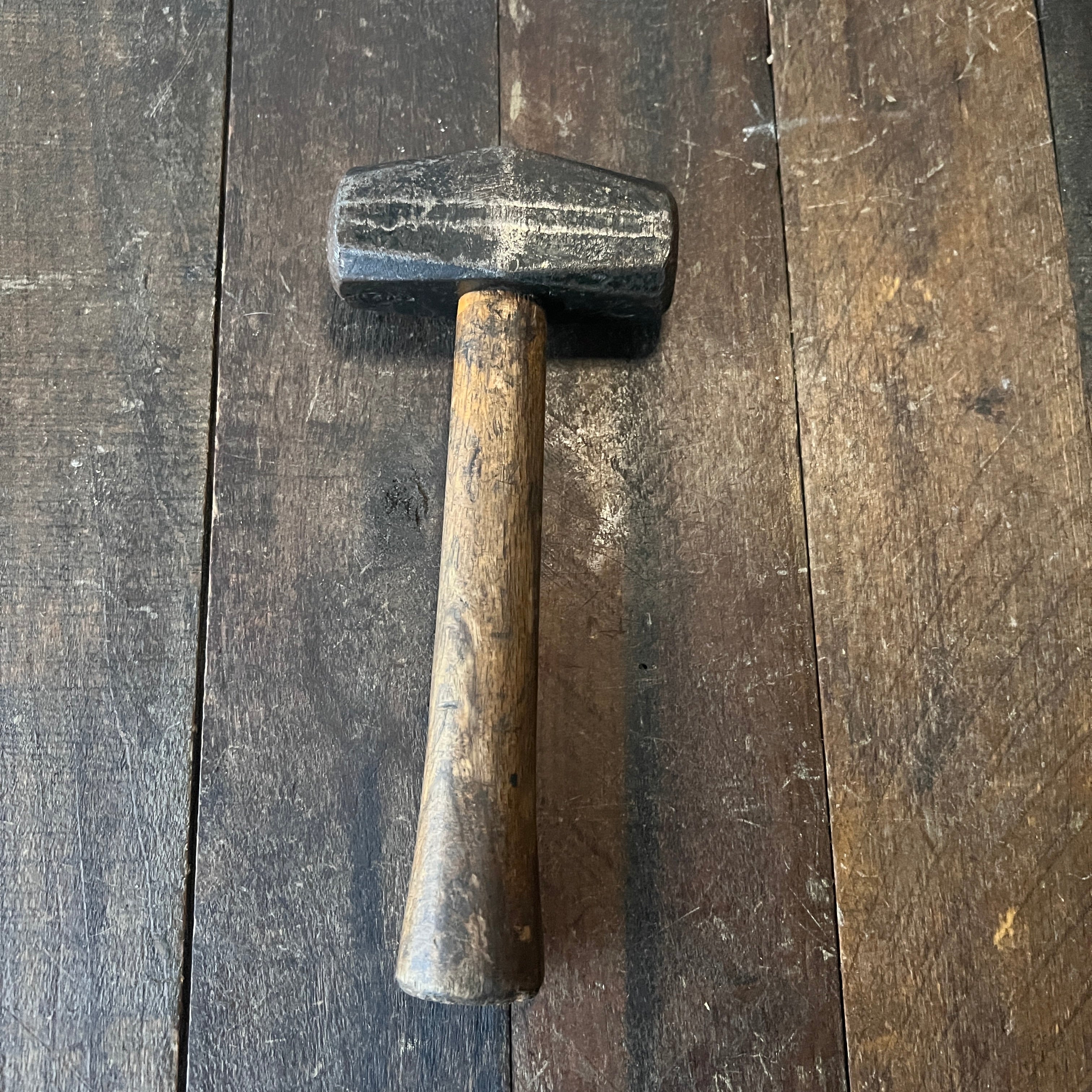 Unknown 3 lb Engineer's Drilling Sledge Hammer