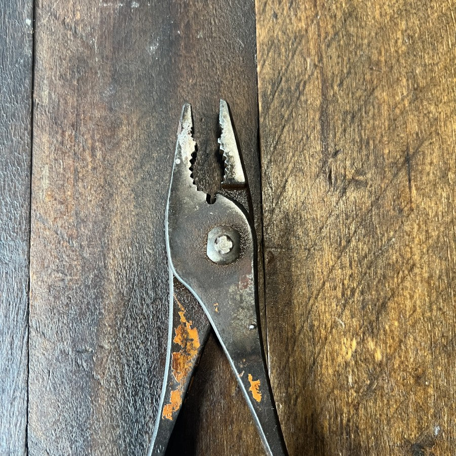 Utica Tools 511 Vintage Lineman Slip Joint Pliers (USA)