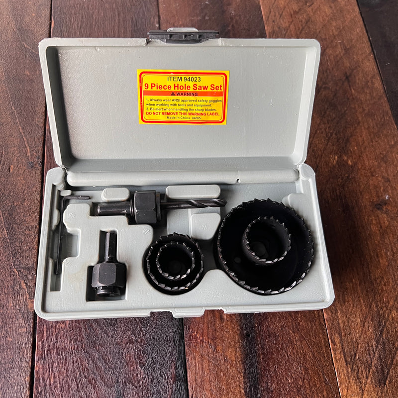 Unknown General Purpose Hole Saw Kit Gear Up