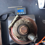 Unknown Vintage Kelly Gas Can Galvanized Metal Red Bands Collectible Gear Up