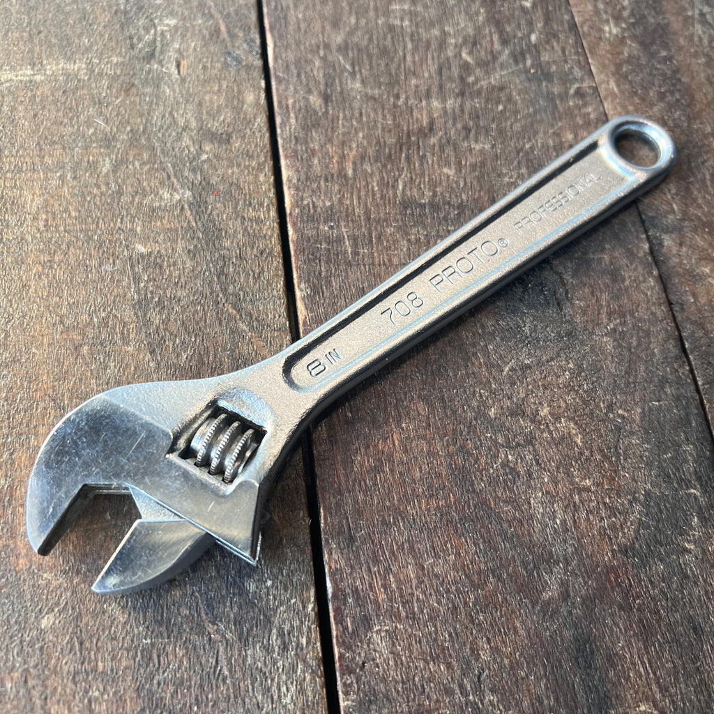 Proto Proto 708 8-Inch Adjustable Wrench (USA) Gear Up