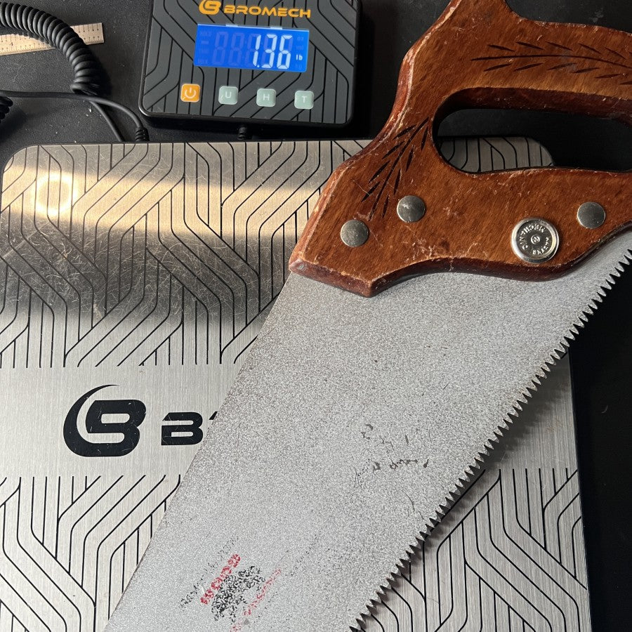 Master Mechanic Wood Wolverine Fine Tooth Hand Saw