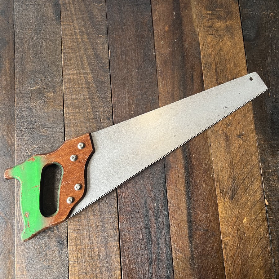 Master Mechanic Wood Wolverine Fine Tooth Hand Saw