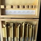 Other Drill Master 01903 7 Piece Titanium Forstner Bit Set Gear Up