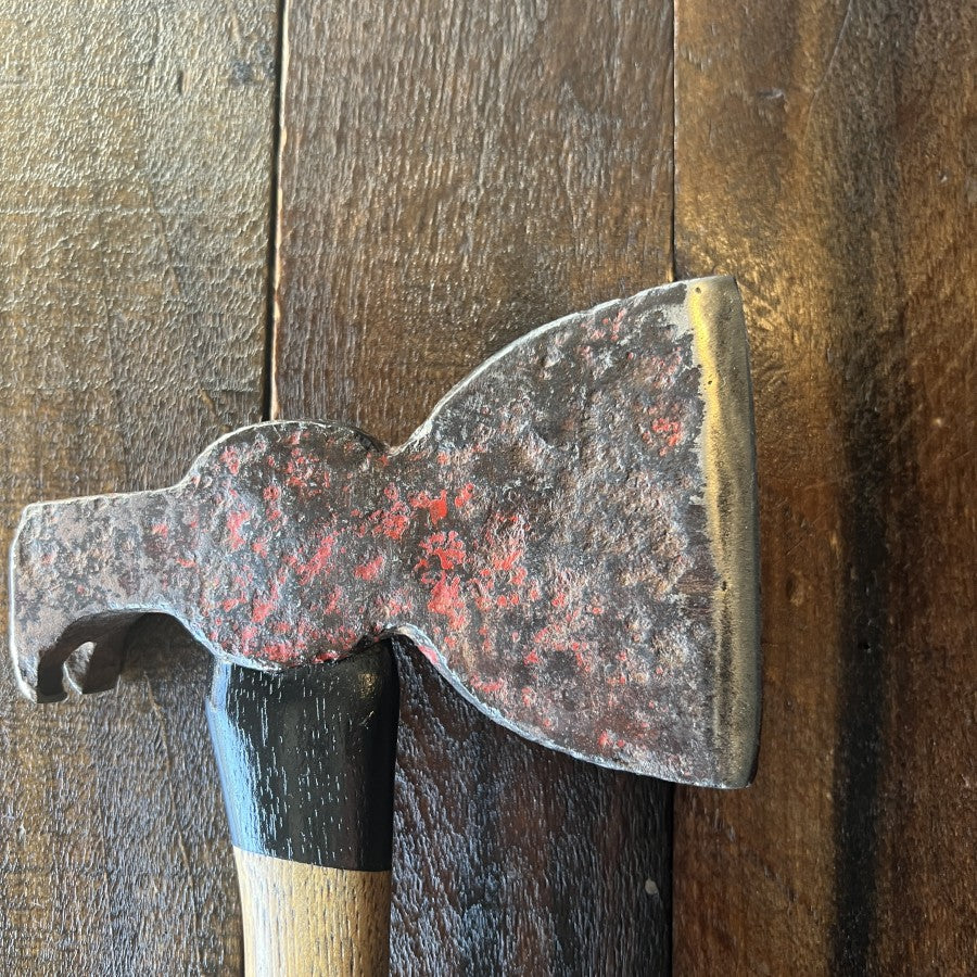 Unknown Vintage Shingling Lathing Hatchet Refinished Wood Handle Gear Up