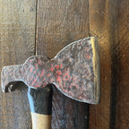 Unknown Vintage Shingling Lathing Hatchet Refinished Wood Handle Gear Up
