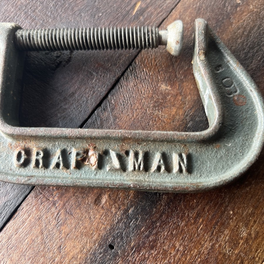 Vintage Craftsman 3 Inch C Clamp 66318 (USA)