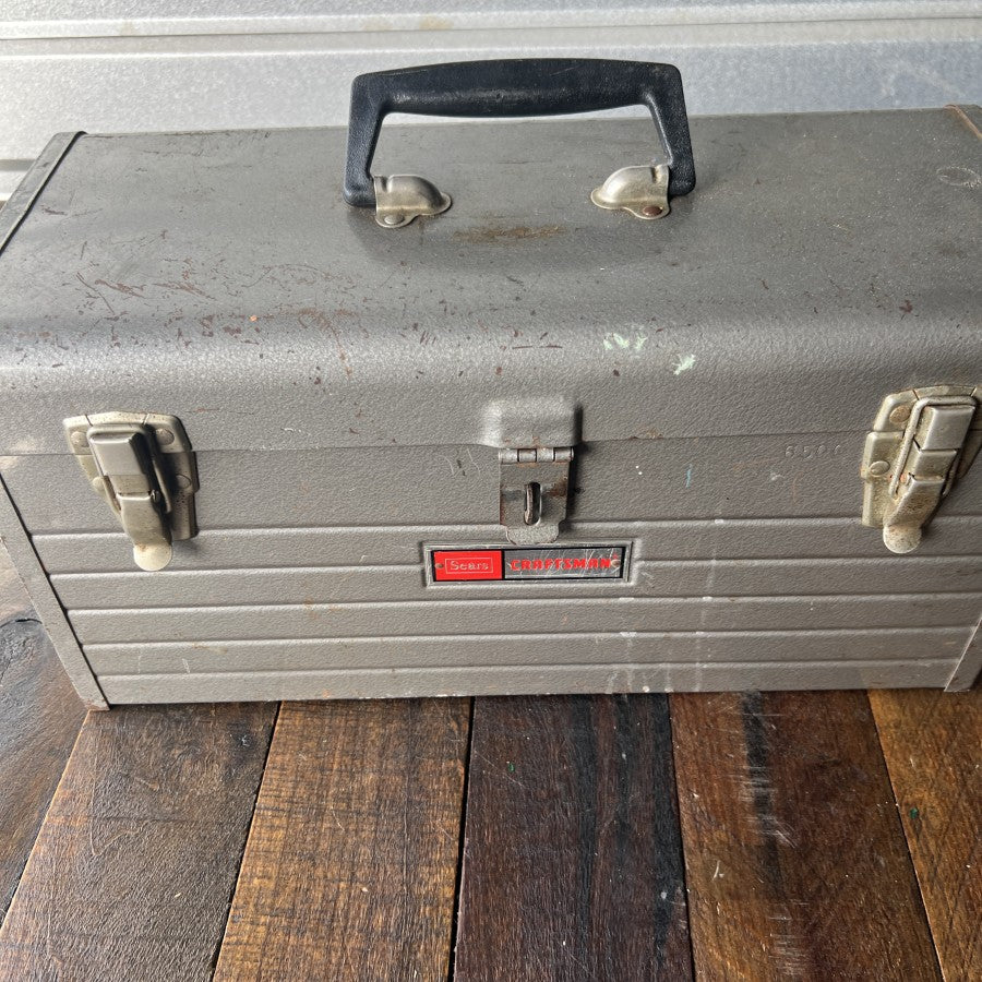 Craftsman Sears Craftsman Vintage Metal Toolbox Gear Up