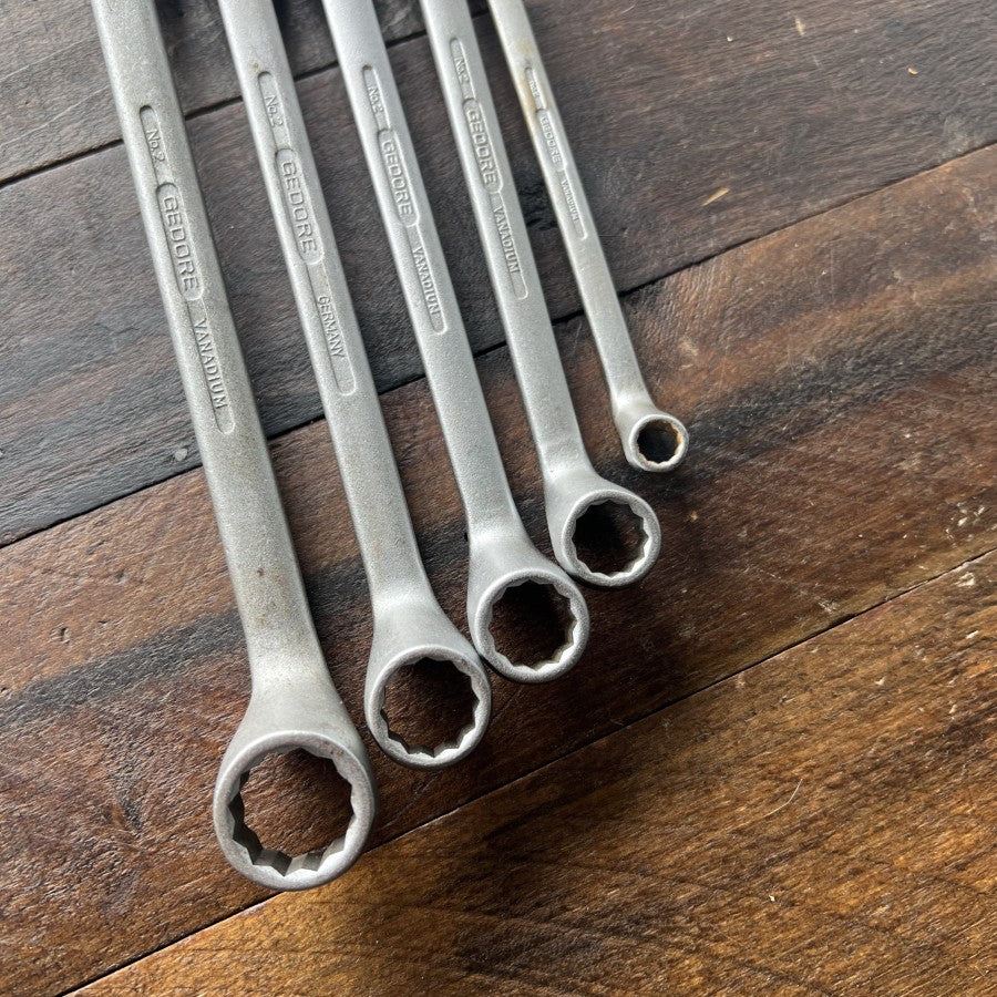 Gedore Gedore No 2 Offset Double Box End 5 Pc. Wrench Set 8-22mm (Germany) Gear Up