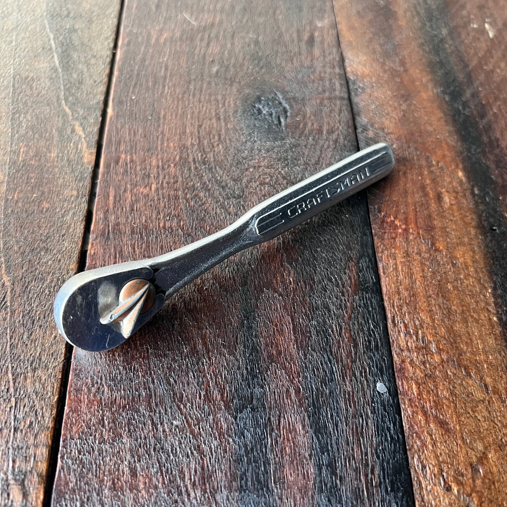 Craftsman Craftsman 1/4 Inch Drive Teardrop Ratchet Flying "V"(USA) Gear Up