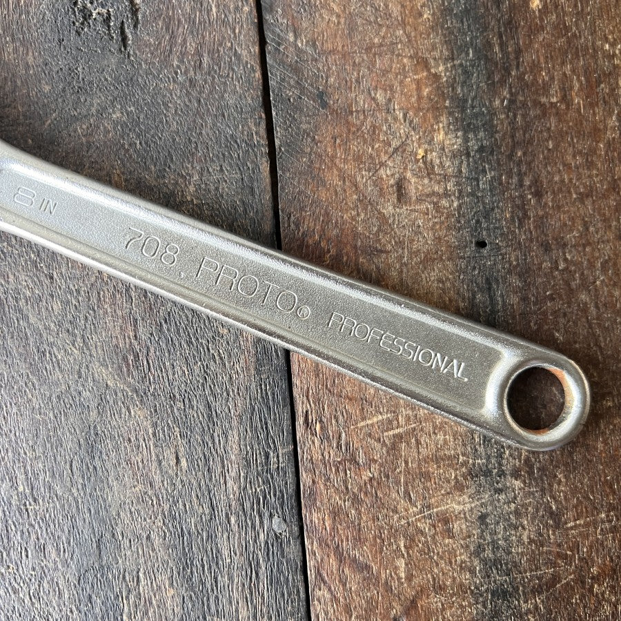 Proto Proto Professional 708 8 Inch Adjustable Wrench (USA) Gear Up