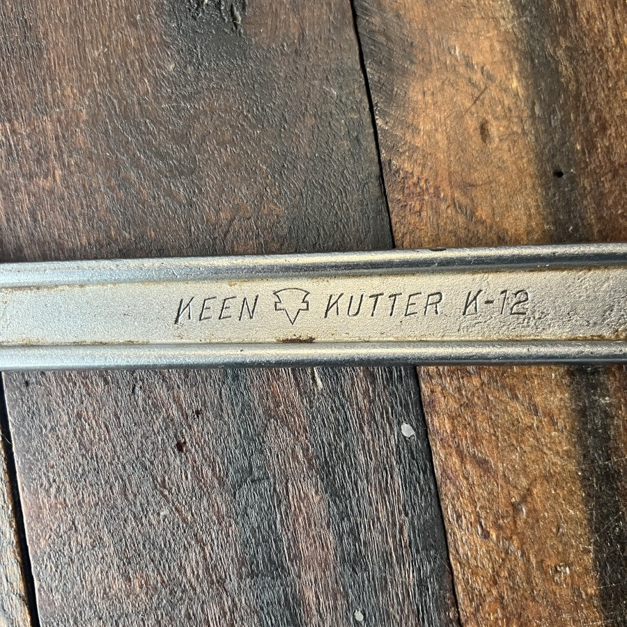 Rare Vintage Keen Kutter K-12 Adjustable Wrench 12 Inch (USA)