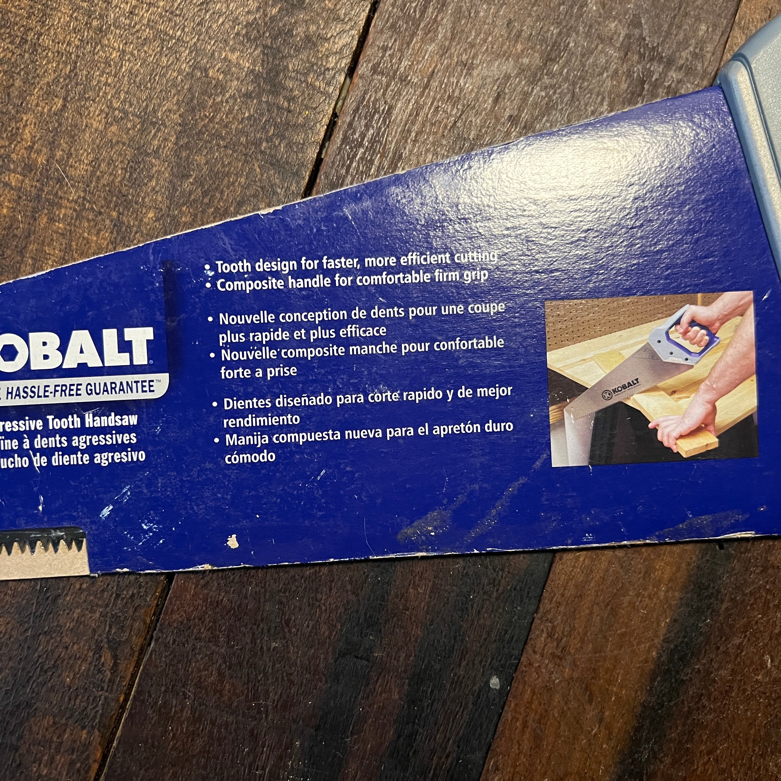 Kobalt Kobalt 19373B Double Sided Aggressive Tooth Hand Saw Gear Up