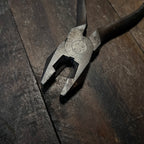 Unknown Vintage Forged Steel Lineman's Pliers Gear Up