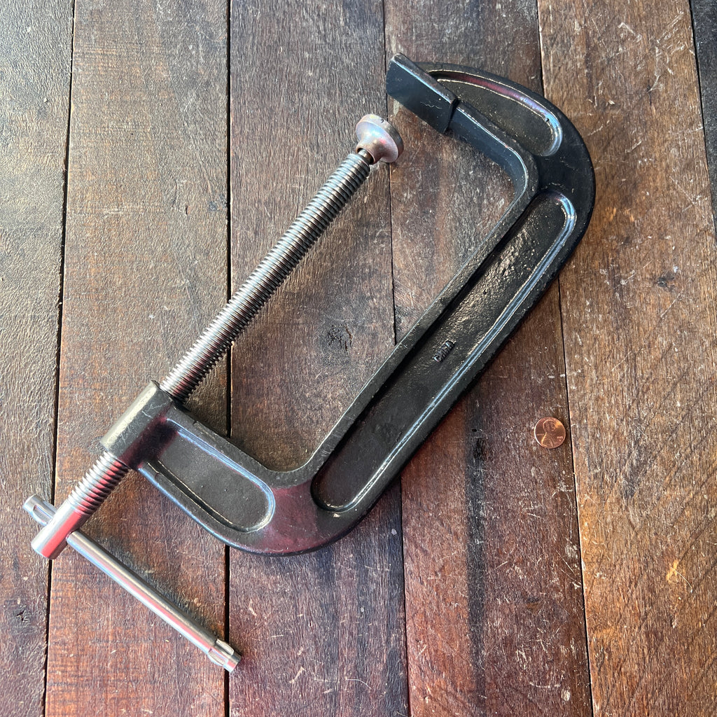 Unknown 8-Inch Heavy Duty C-Clamp Gear Up