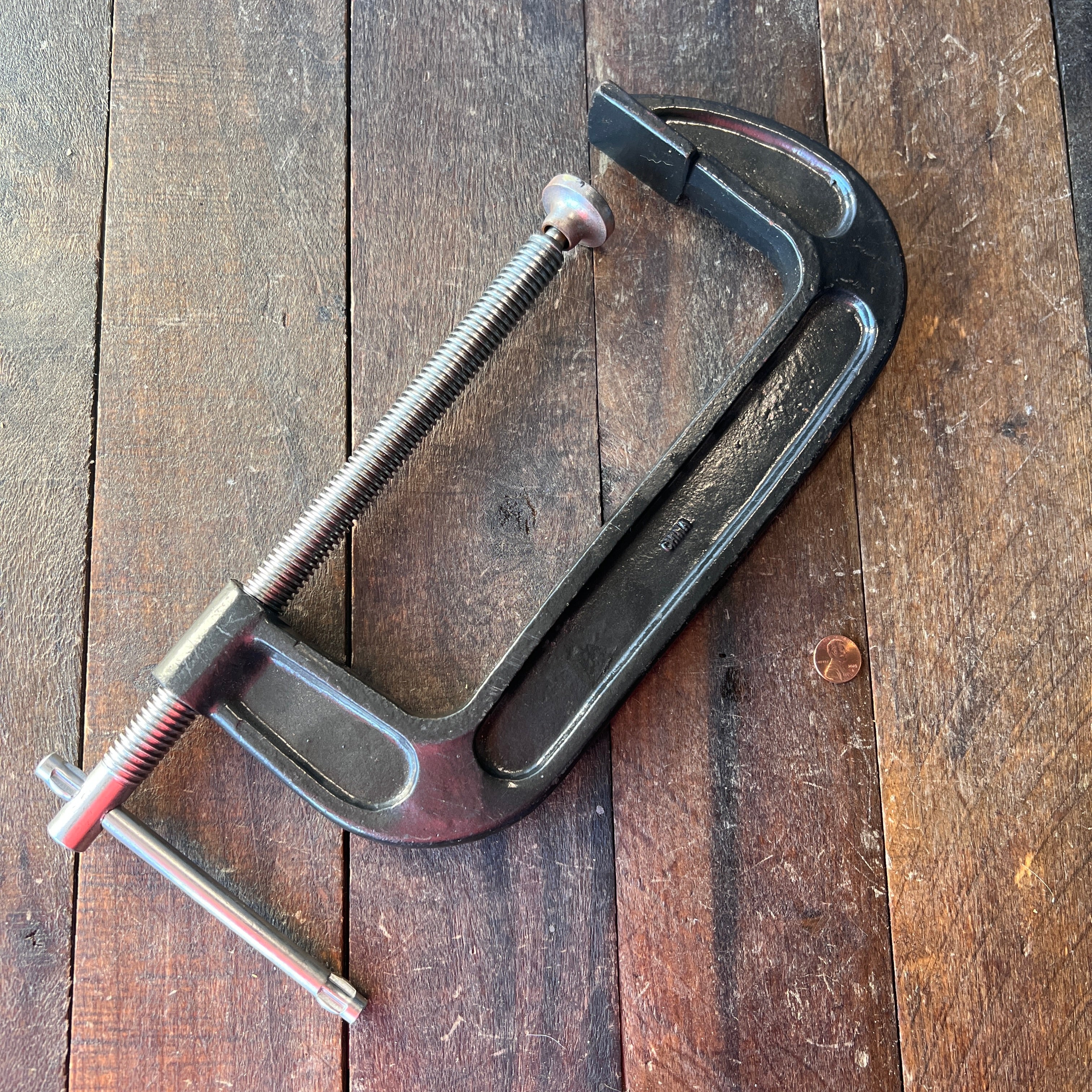 Unknown 8-Inch Heavy Duty C-Clamp Gear Up