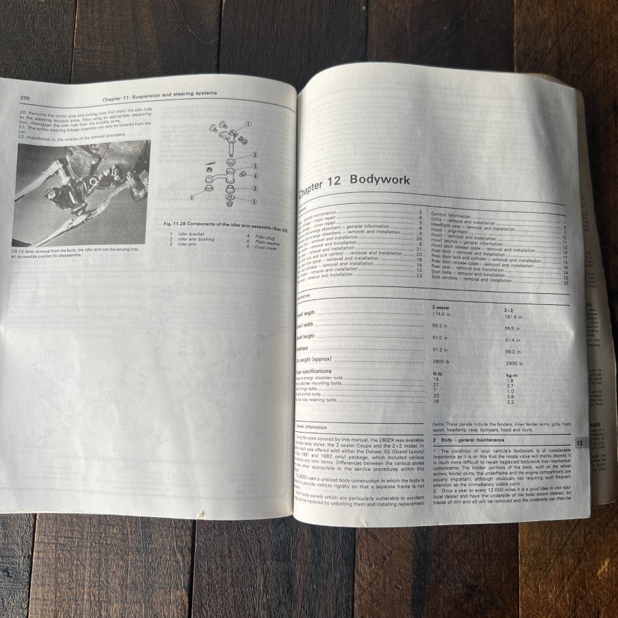 Haynes Haynes Datsun 280 ZX 1979-1983 Automotive Repair Manual Gear Up