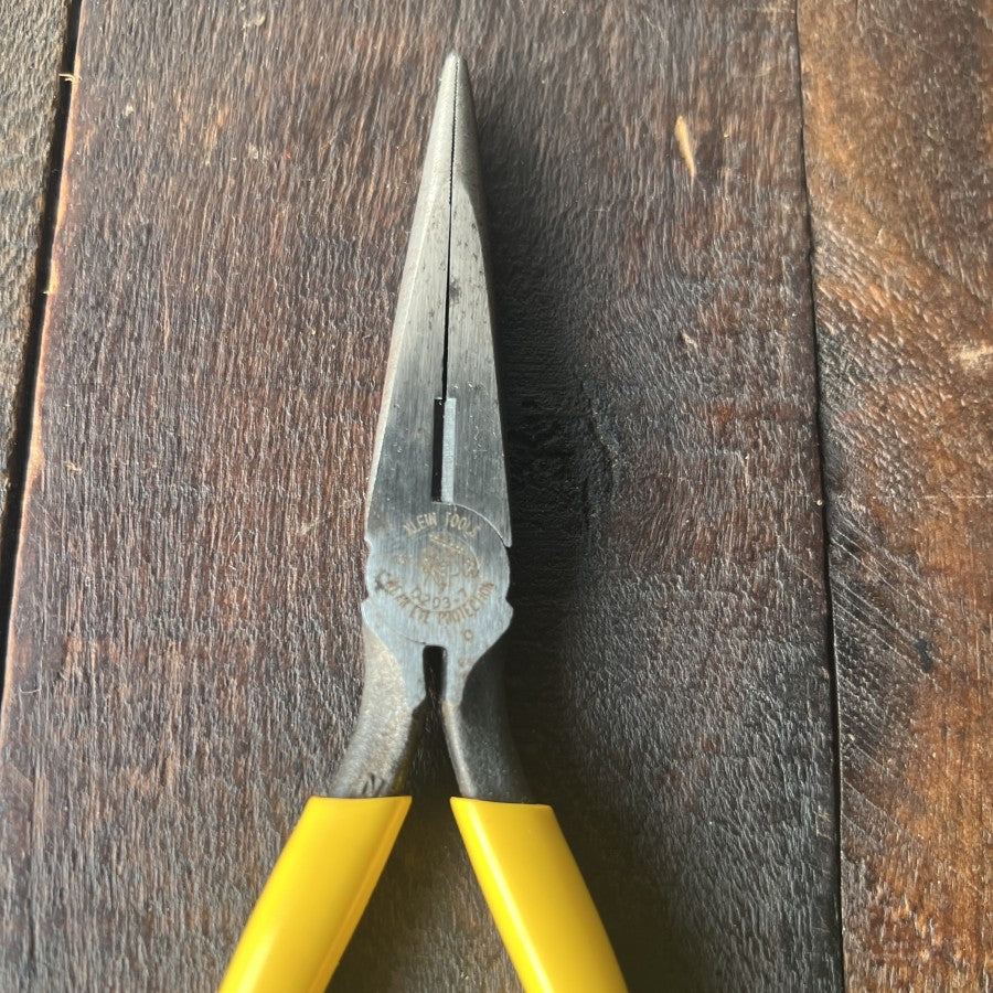 Klein Tools D203-7 7 Inch Long Nose Pliers (USA)