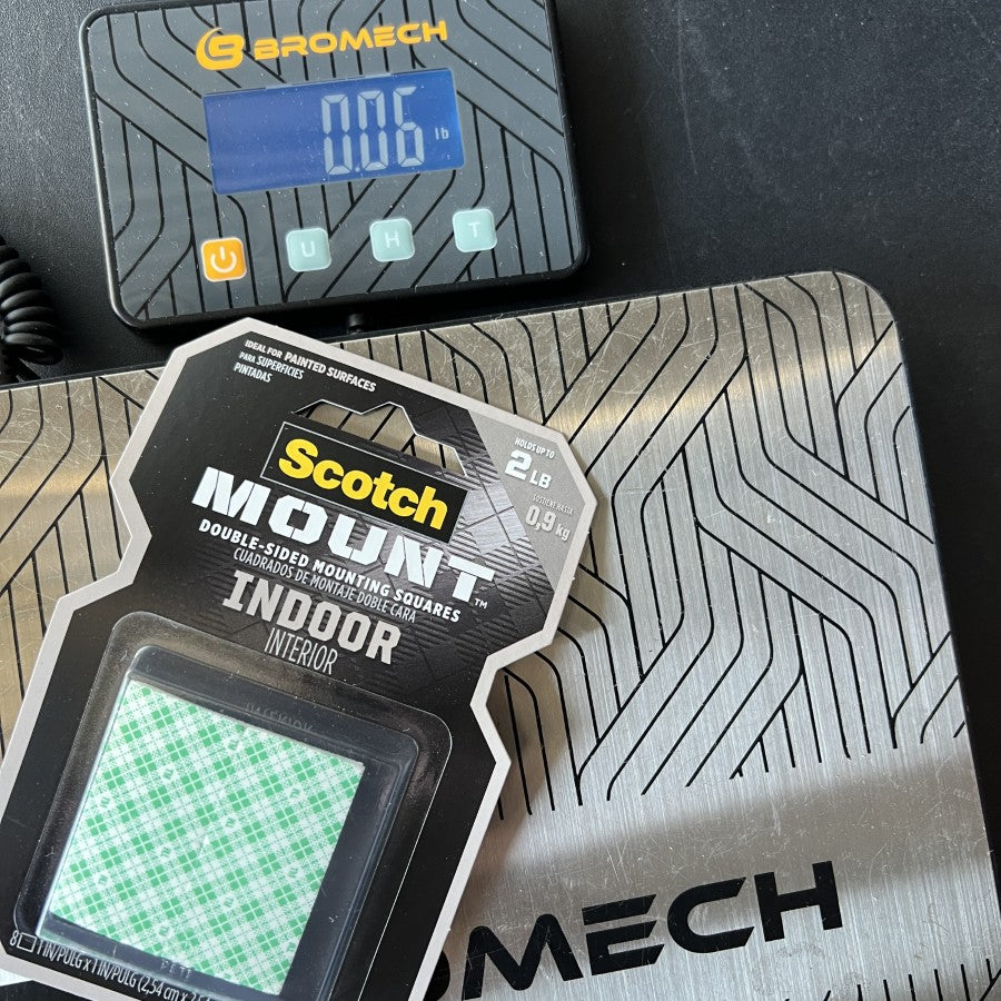 Scotch-Mount Indoor Double Sided Mounting Squares 11H-SQ-D (sold individually)