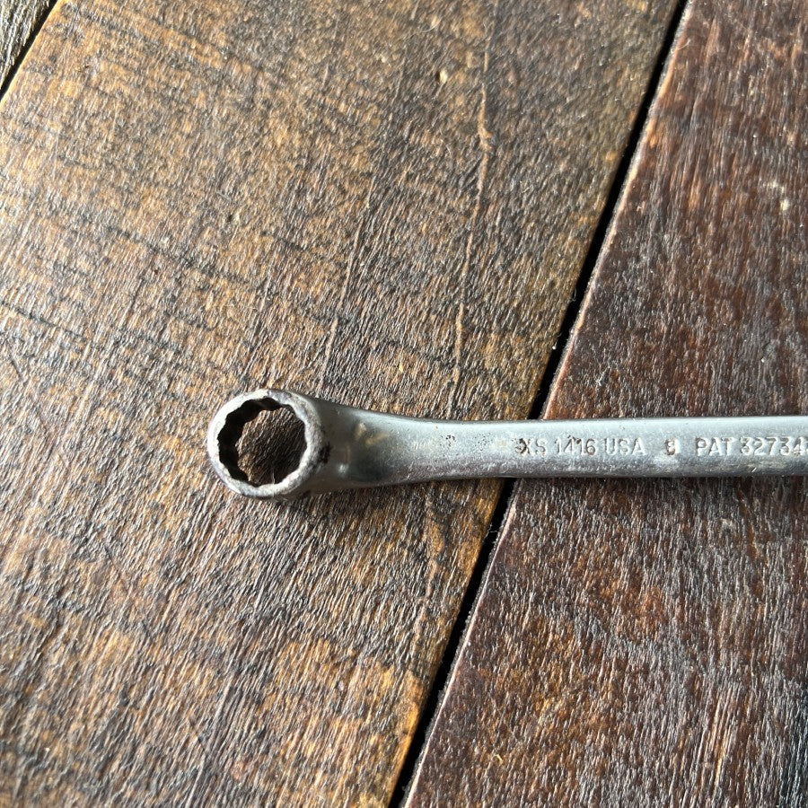 Snap-on Snap-on XS1416 7/16 Inch 1/2 Inch 12 Point Box End Wrench (USA) Gear Up