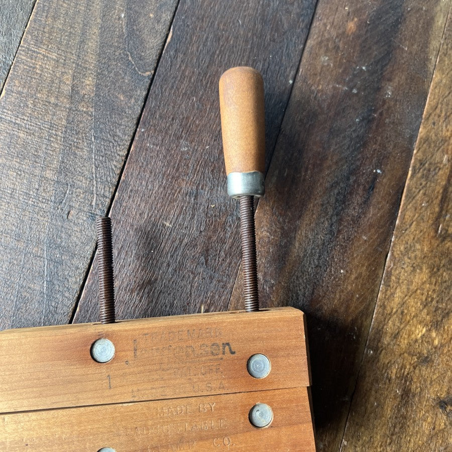 Jorgensen Jorgensen Model 1 10 Inch Adjustable Wooden Clamp (USA) Gear Up