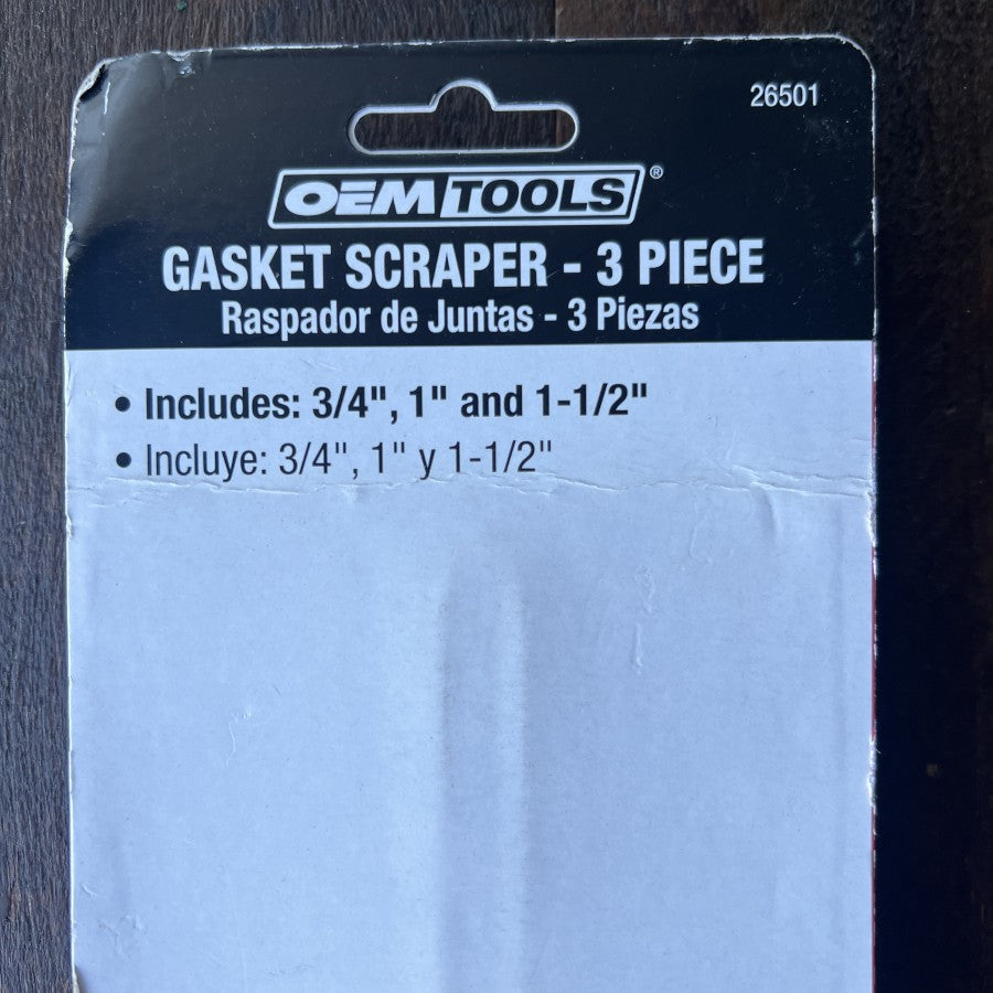 Other OEM TOOLS 26501 Automotive Gasket Scraper Set, 3-Piece Gear Up