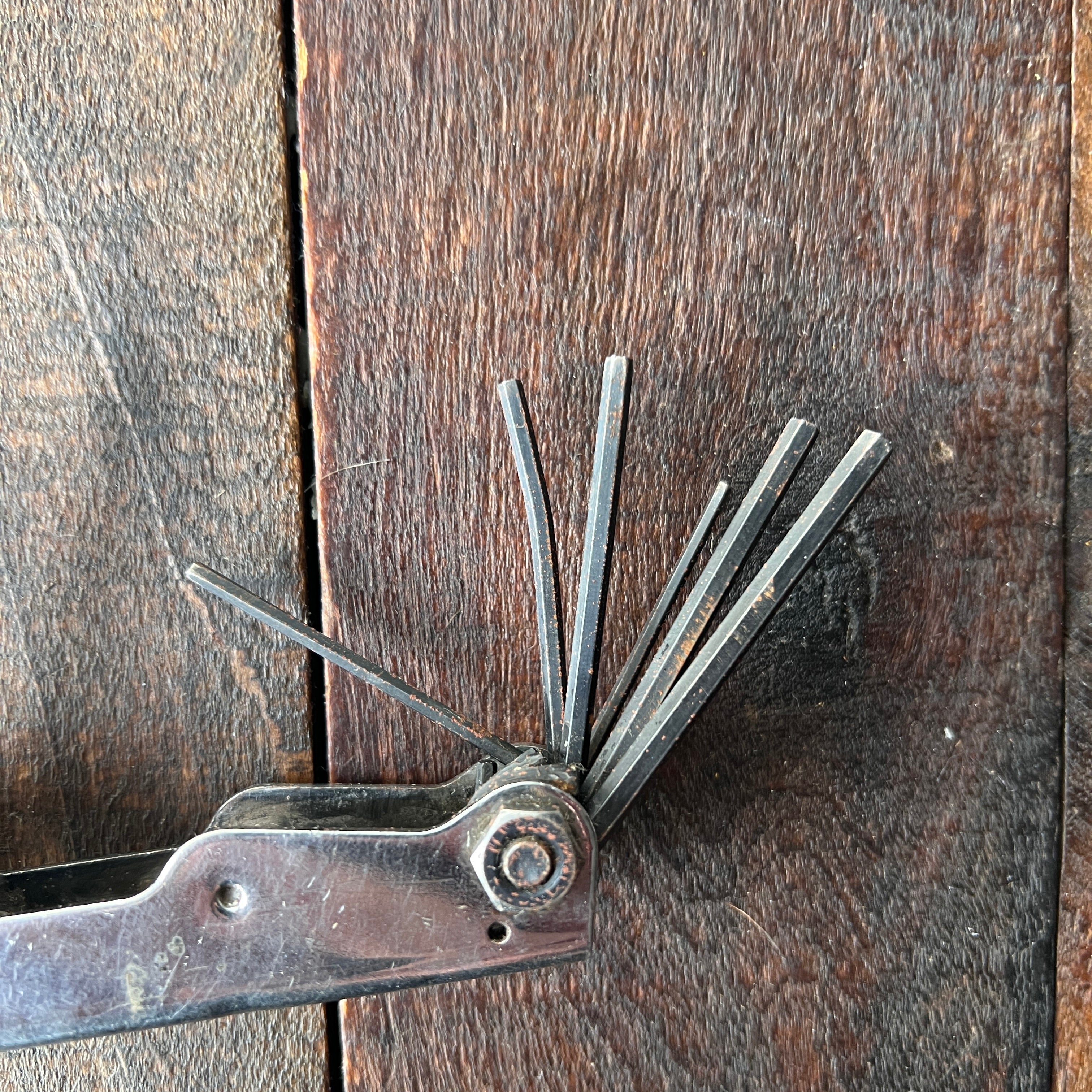 Unknown Proto Folding Hex Key Set Metric Inch Allen Wrenches Gear Up