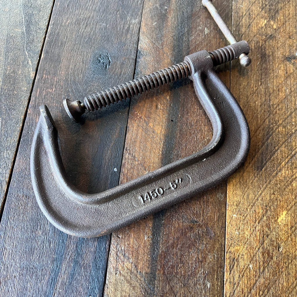 Adjustable Clamp Co. 5 Inch Adjustable C-Clamp 1450-57 Gear Up