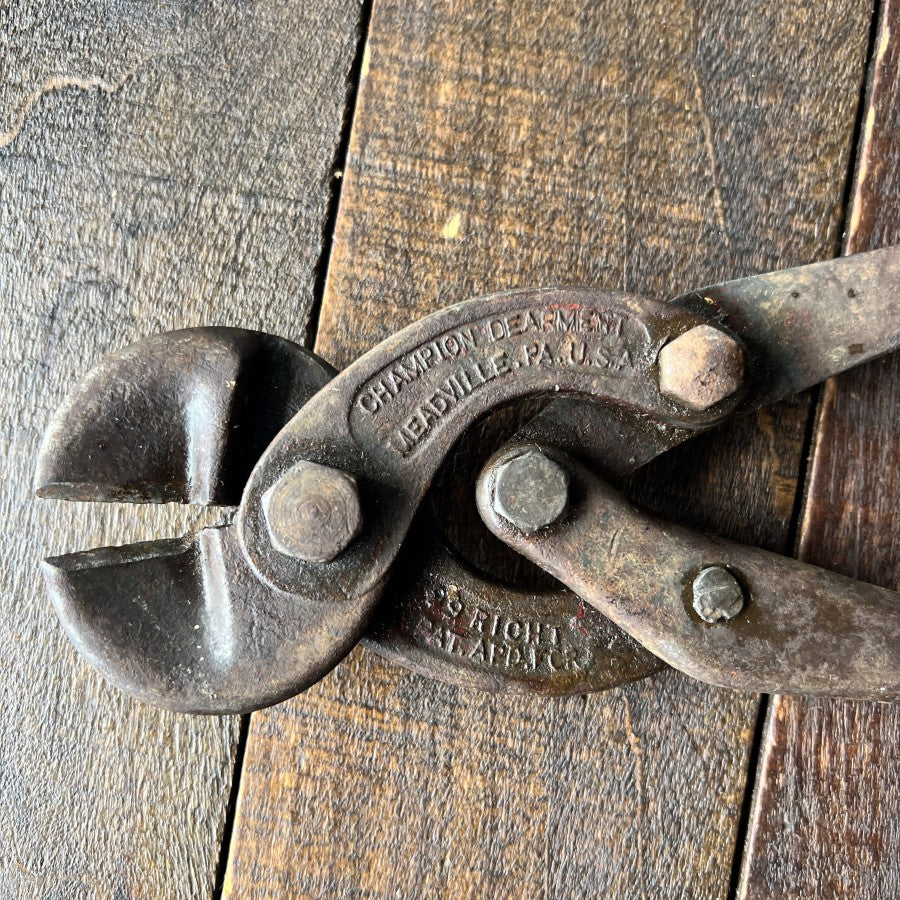 Other Vintage Champion DeArment 99 Compound Bolt Cutters (USA) Gear Up