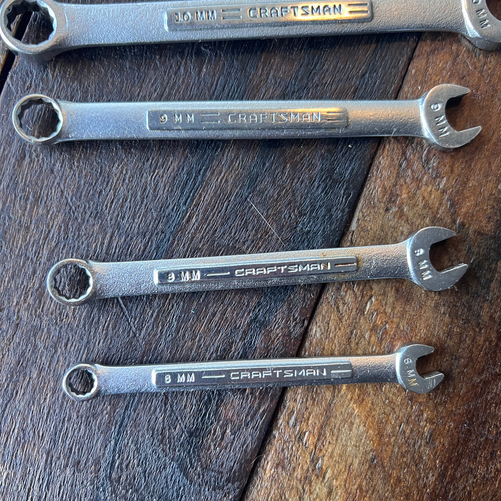 Craftsman Craftsman 9 4291 10-Pc Metric Combination Wrench Set (USA) Gear Up