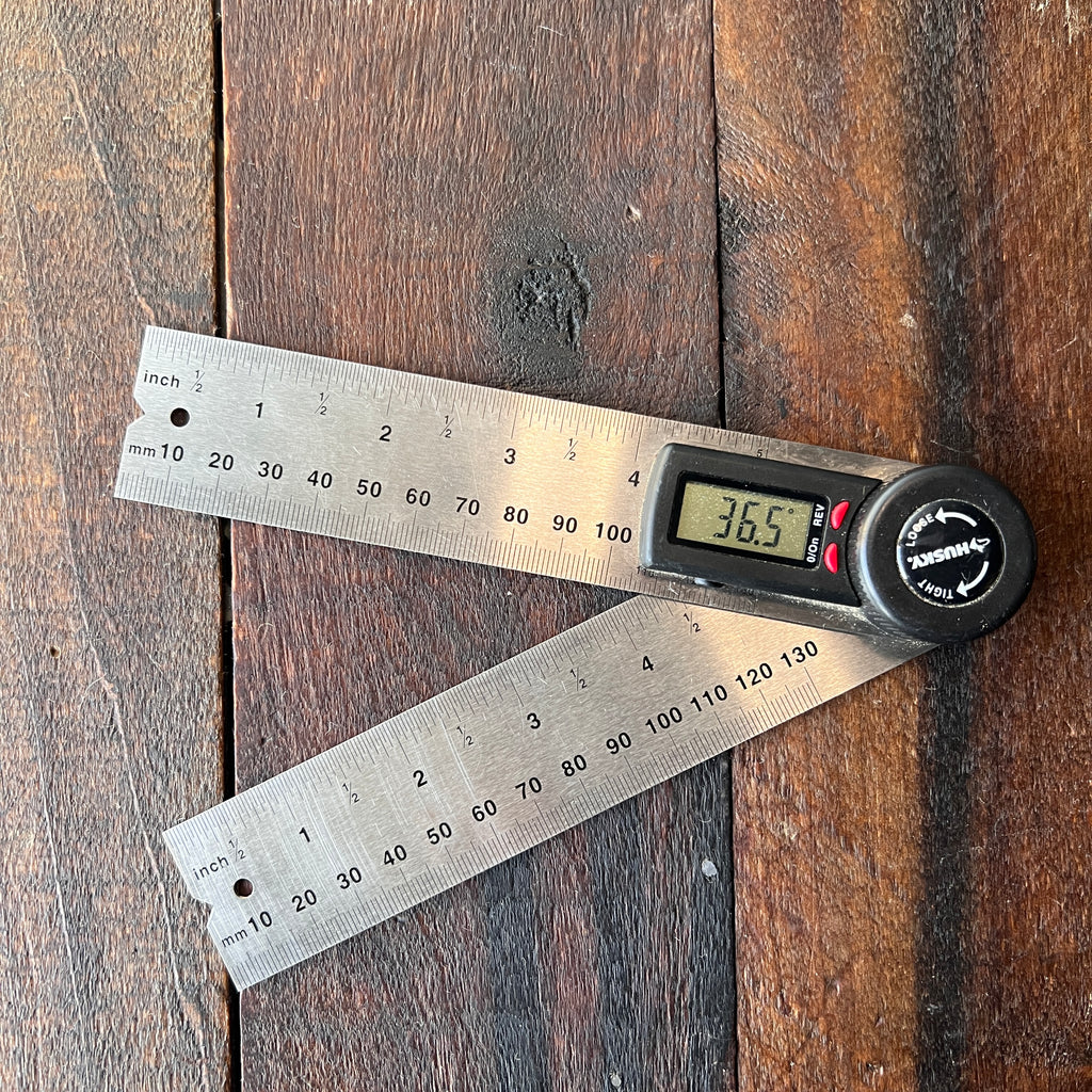 Husky Husky Digital Angle Gauge Stainless Steel Ruler Gear Up