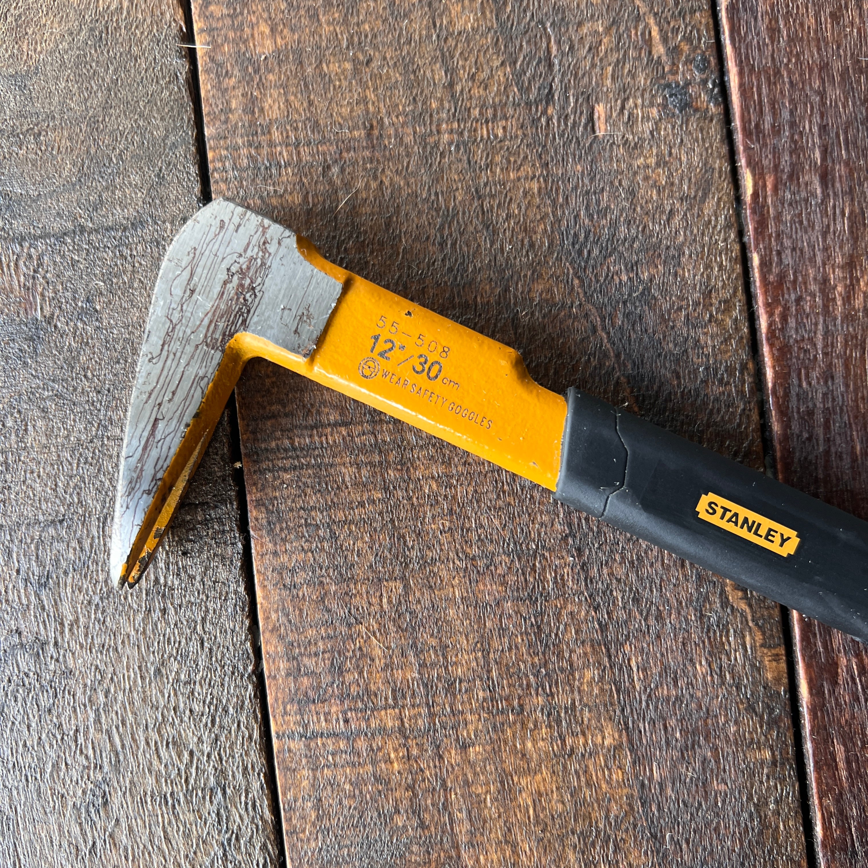 Stanley Stanley 55-508 12 Inch Pry Bar Nail Puller Gear Up