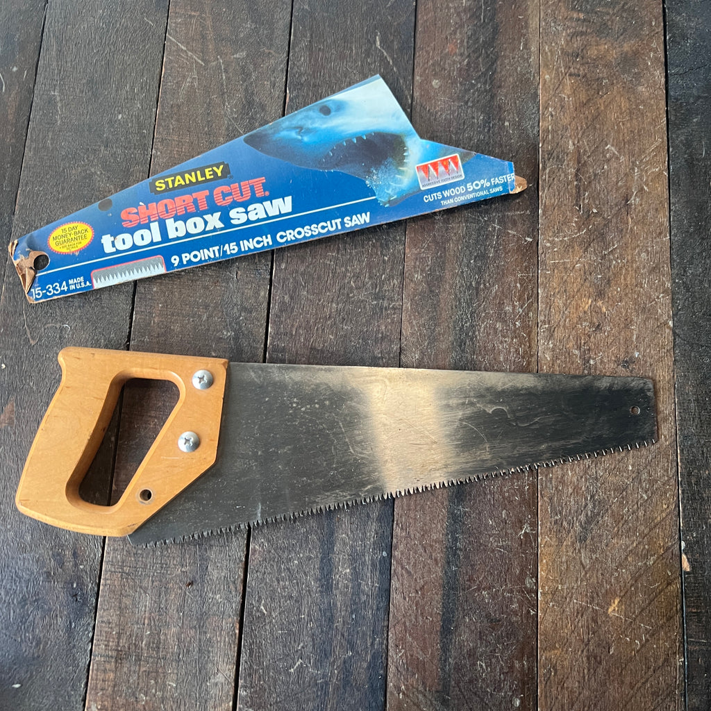 Stanley Stanley Short Cut Tool Box Saw 15-Inch 9-Point (USA) Gear Up